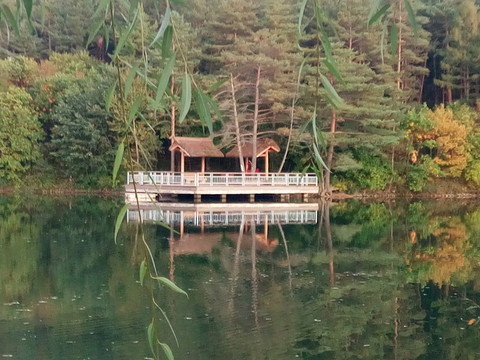 湖邊觀景臺