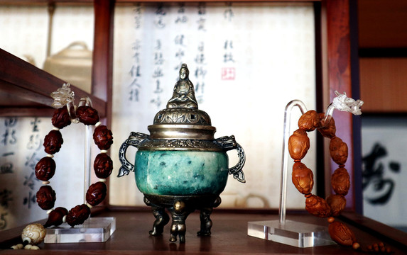 香爐 擺件 手串