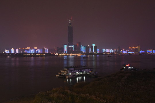 武漢長江夜景