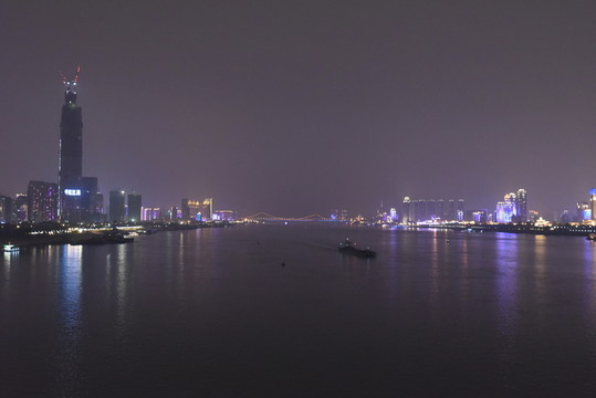 武漢夜晚江景