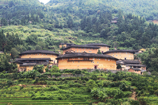 田螺坑土樓 四菜一湯土樓