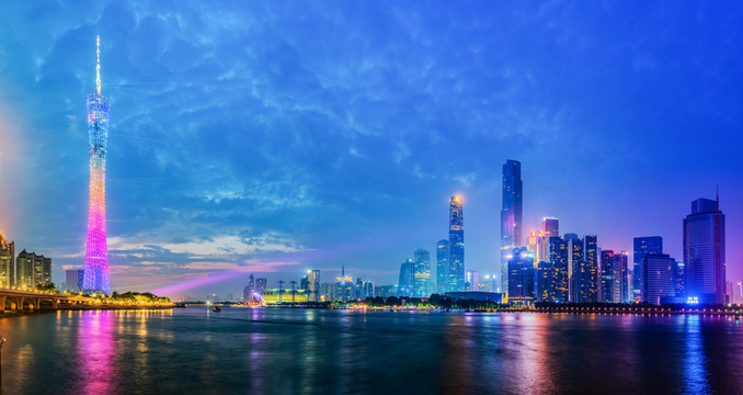 廣州城市中心夜景