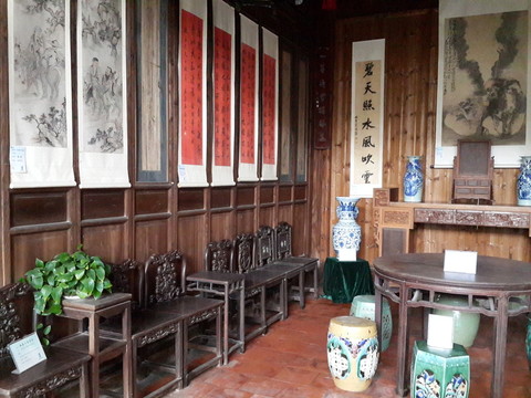 福建民俗博物館 古家具古瓷器