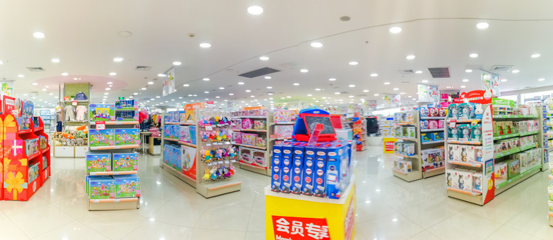 兒童用品專賣店 店面裝飾布置