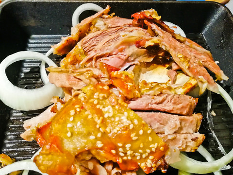 烤羊腿 烤羊排 烤羊肉 羔羊