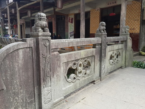 武夷山下梅村當(dāng)溪古橋