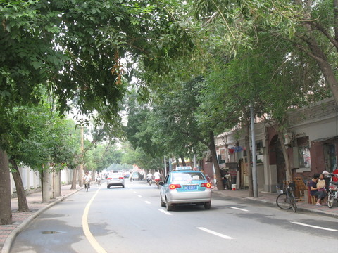 夏日馬路