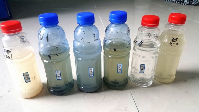 污水化驗(yàn) 抽樣水樣 飲料瓶