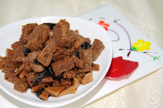 素雞 豆腐干 面筋 素食