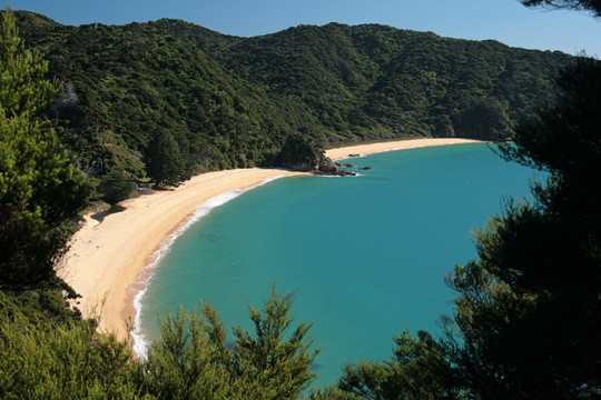 來自阿貝爾塔斯曼路線的海岸線 - 新西蘭
