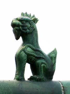 綠色琉璃神獸