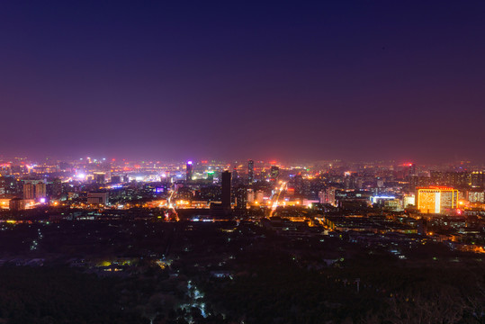 千佛山拍攝的濟(jì)南夜景 （21）