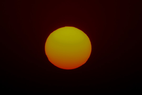 濟(jì)南日落
