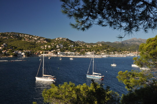 港口d＆＃039 andratx，mallorca