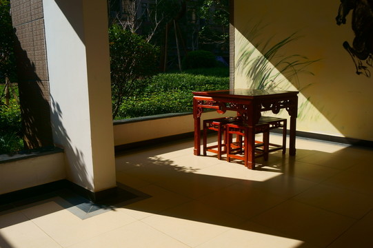 小區(qū)一角