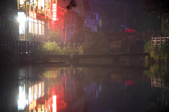 上里古鎮(zhèn)夜景