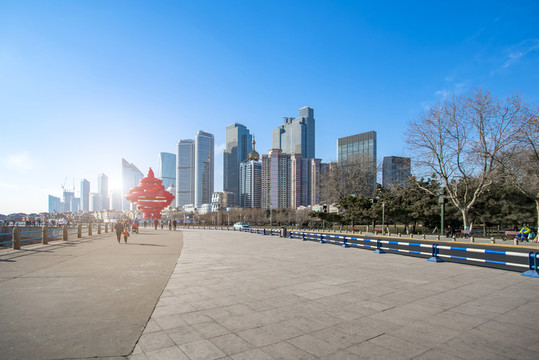 青島五四廣場(chǎng)建筑景觀