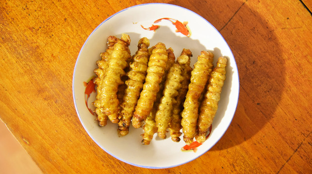 炸蠶
