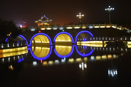 石橋夜景