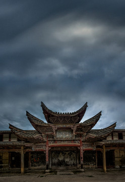 古建筑門樓