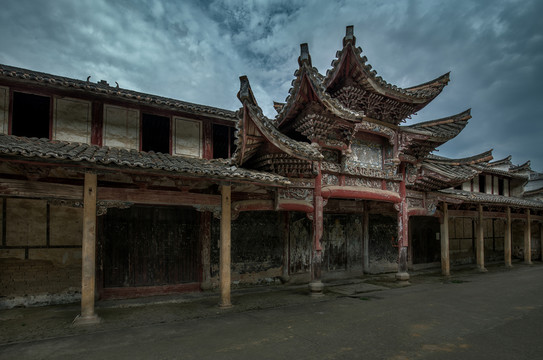 古建筑門樓