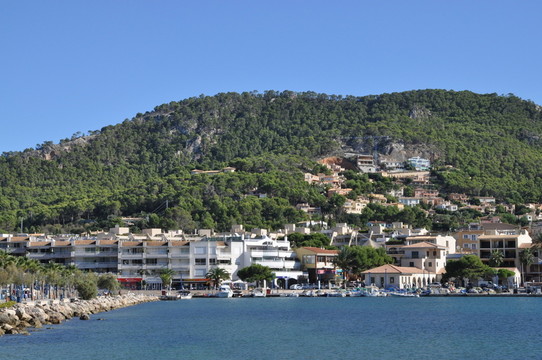 港口d＆＃039 andratx，mallorca