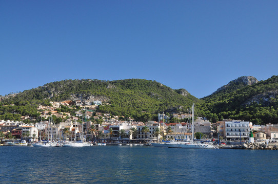 港口d＆＃039 andratx，mallorca