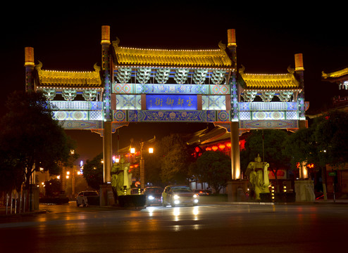 開封市區(qū)夜景