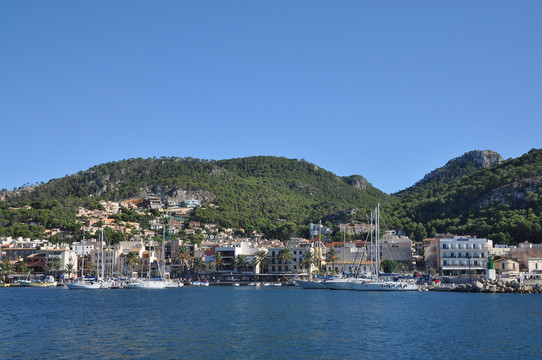 港口d＆＃039 andratx，mallorca