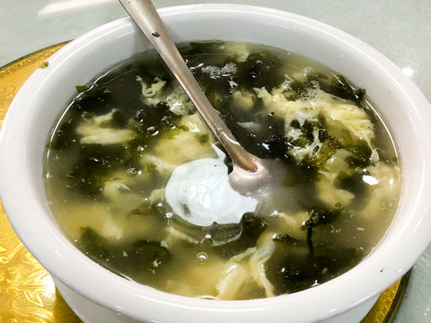 紫菜蛋花湯