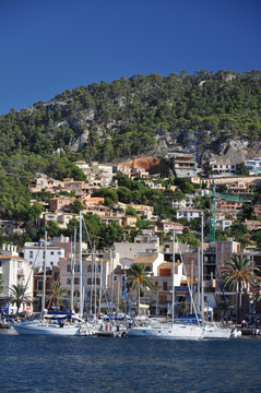 港口d＆＃039 andratx，mallorca