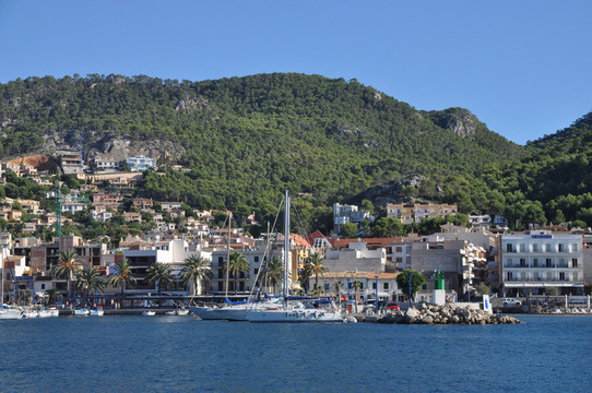 港口d＆＃039 andratx，mallorca