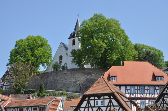 bergkirche在zwingenberg，bergstra?e