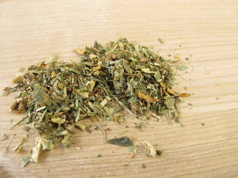 代爾的掃帚草本草藥genistae