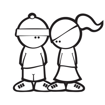 男孩