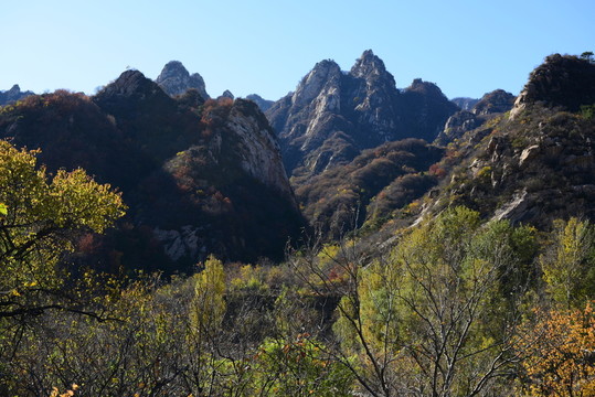 懷柔山區(qū)景色