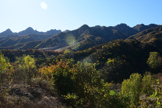 懷柔山區(qū)景色