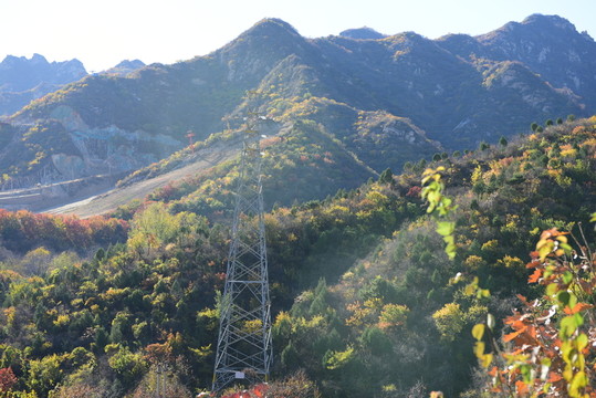 懷柔山區(qū)景色