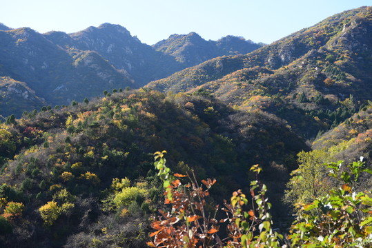 懷柔山區(qū)景色
