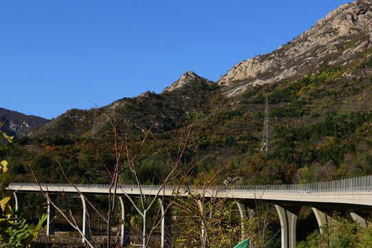 懷柔山區(qū)景色