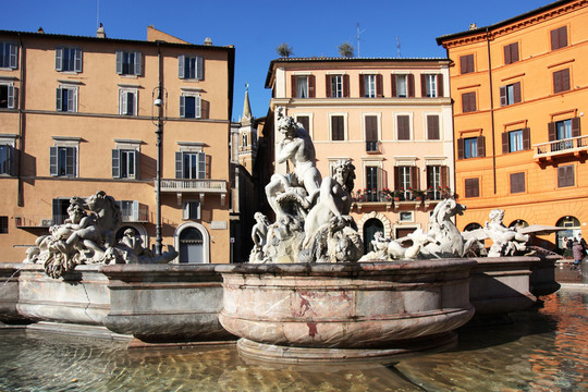 fontana del nettuno羅馬