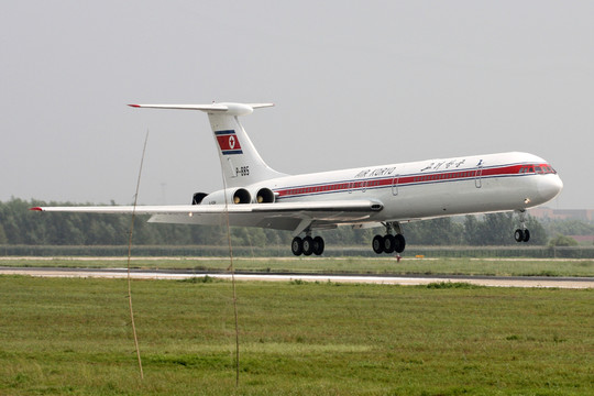 朝鮮高麗航空 伊爾62 飛機