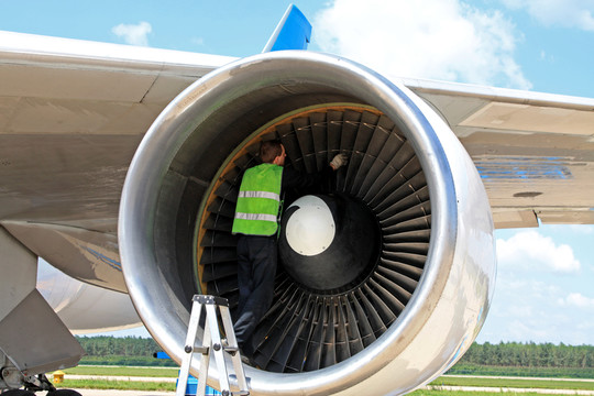 波音B747 飛機(jī) 發(fā)動(dòng)機(jī)