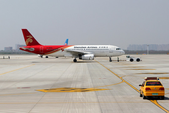 飛機(jī) 深圳航空 停機(jī)坪