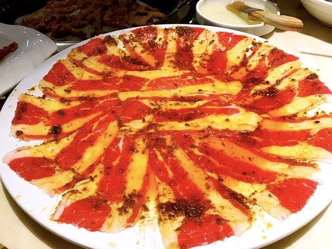 麻辣牛肉 韓式烤肉