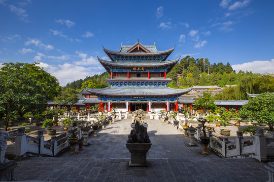 麗江古城木府萬卷樓