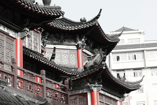 中式屋檐