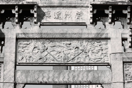牌坊雕刻