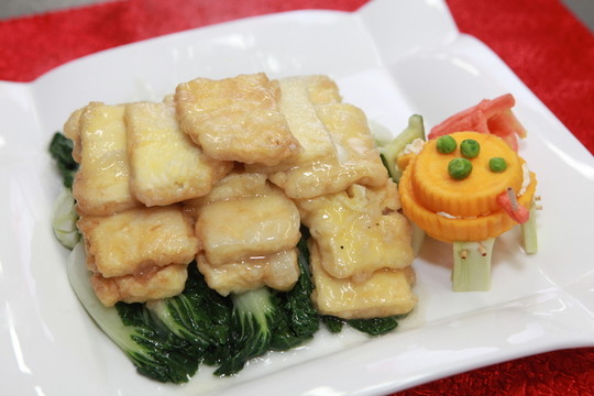 鍋塌豆腐