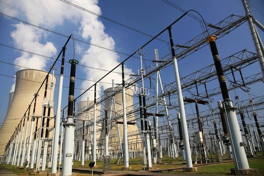 發(fā)電廠 升壓站 冷水塔